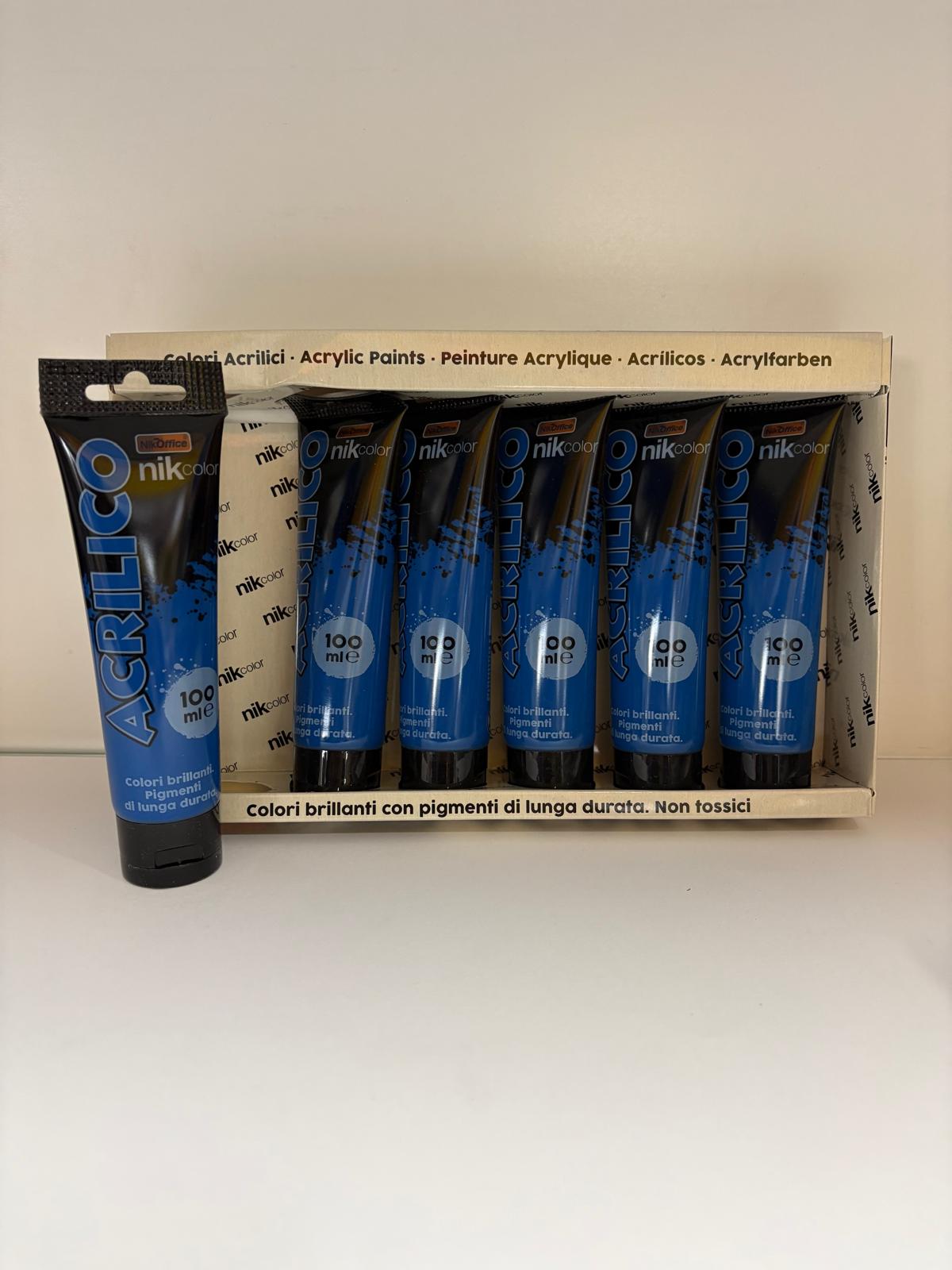 Colori Acrilici 100 ml β Pigmenti Brillanti Non Tossici - immagine 2