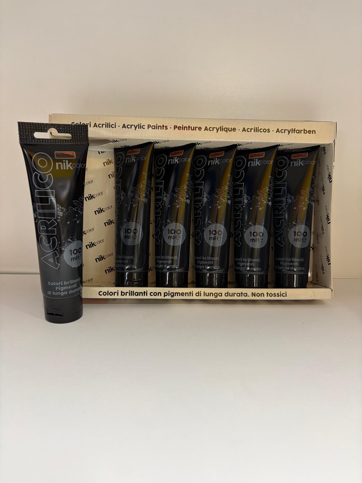 Colori Acrilici 100 ml β Pigmenti Brillanti Non Tossici - immagine 4