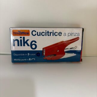 Cucitrice a Pinza con Punti n. 6 – Disponibile in 3 Colori
