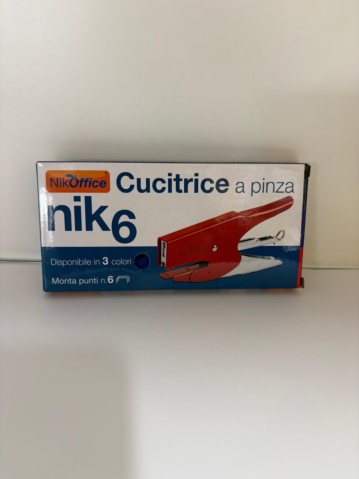 Cucitrice a Pinza con Punti n. 6 β Disponibile in 3 Colori