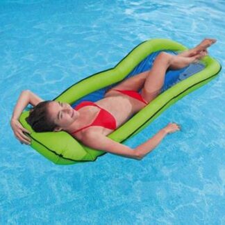 Amaca Galleggiante 178x94 cm con Rete e Cuscino Intex 58836EU
