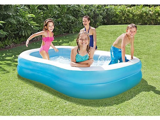 Piscina Gonfiabile Family Rettangolare 203x152x48 cm Intex 57180NP - immagine 3